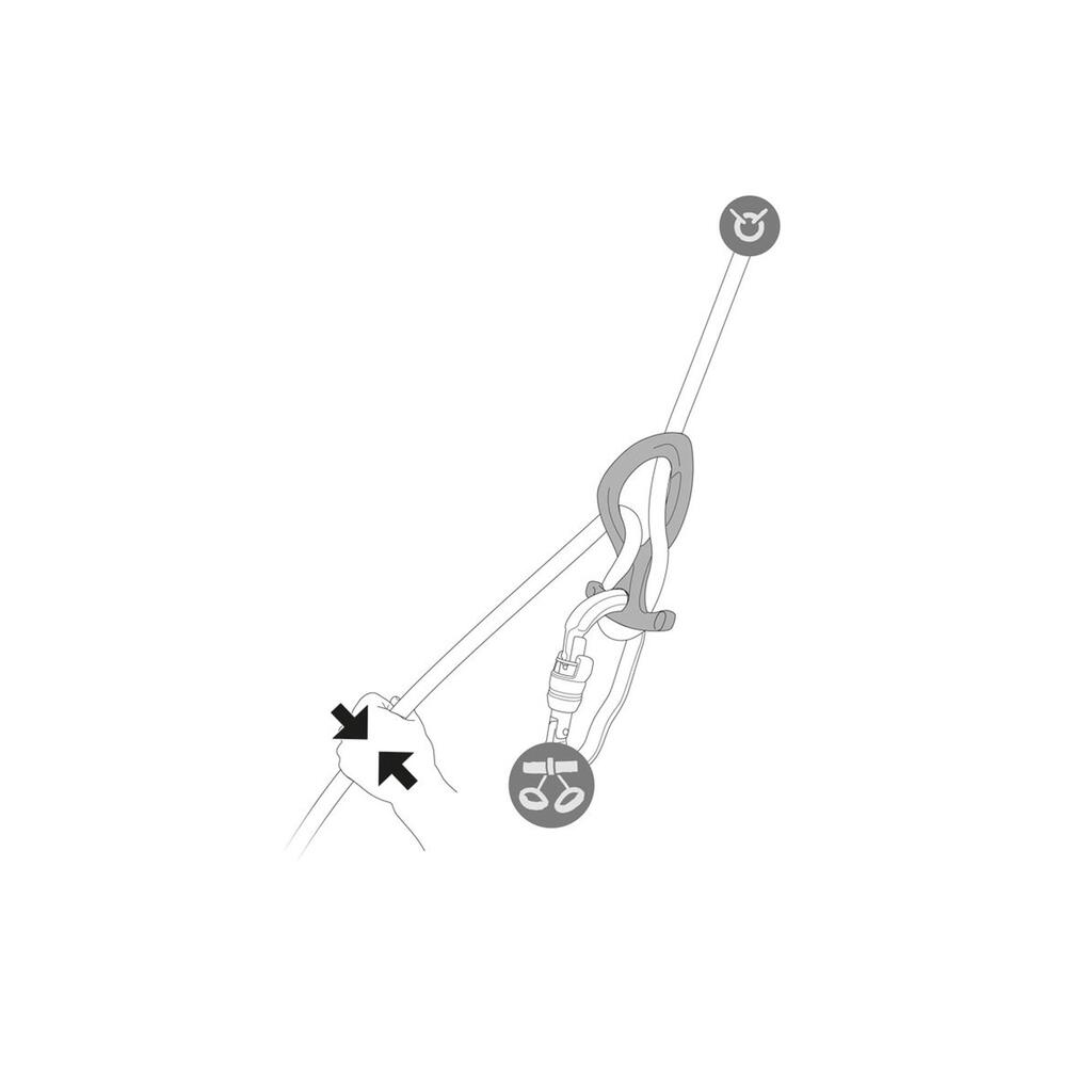PETZL PiRANA Club canyoning descender designed for group use.
