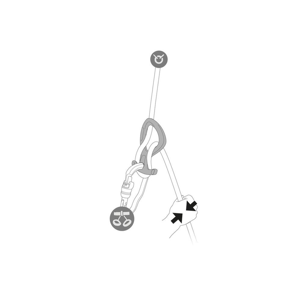 PETZL PiRANA Club canyoning descender designed for group use.