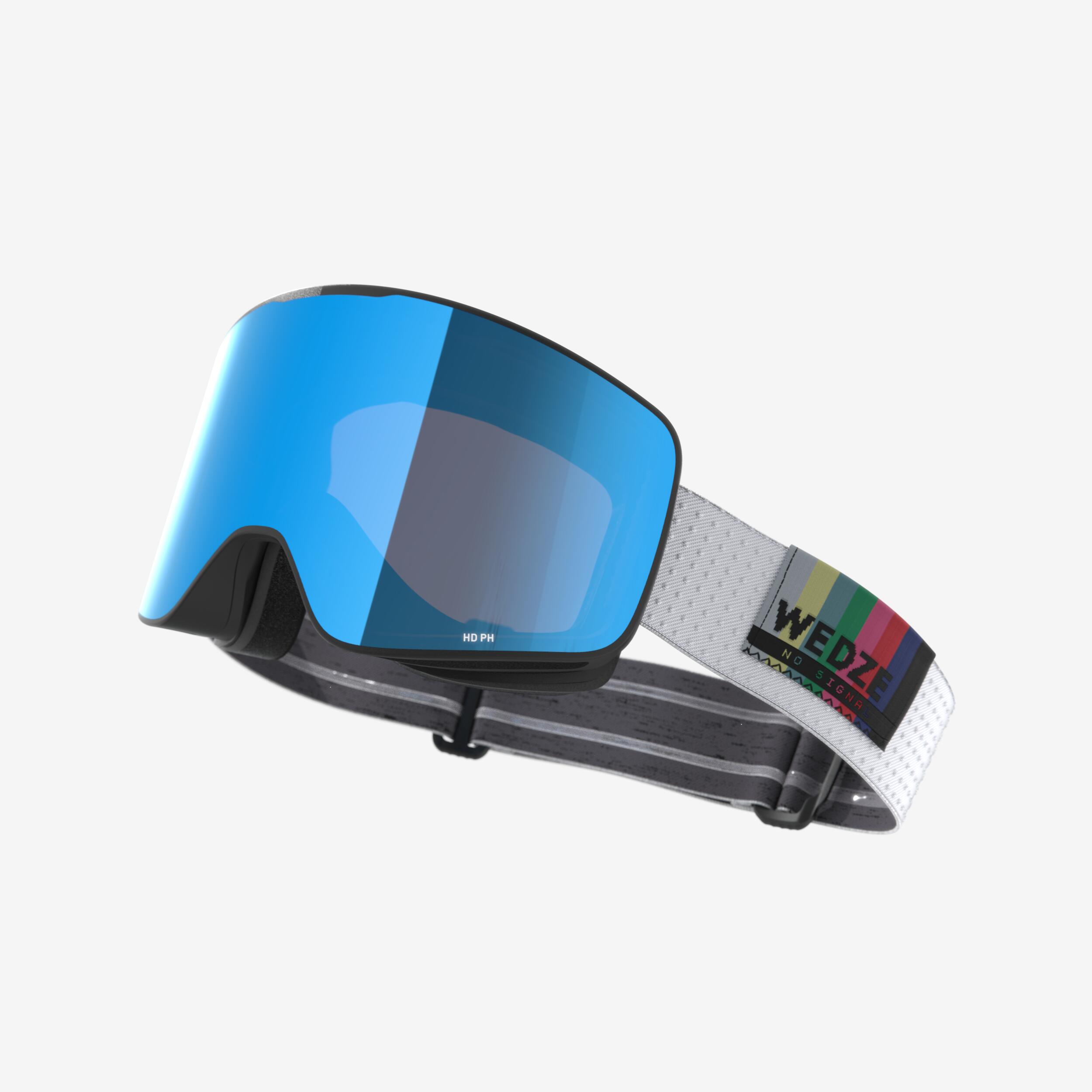 Ski Goggles with interchangeable photochromic lens - G 900 HD PH  - WEDZE