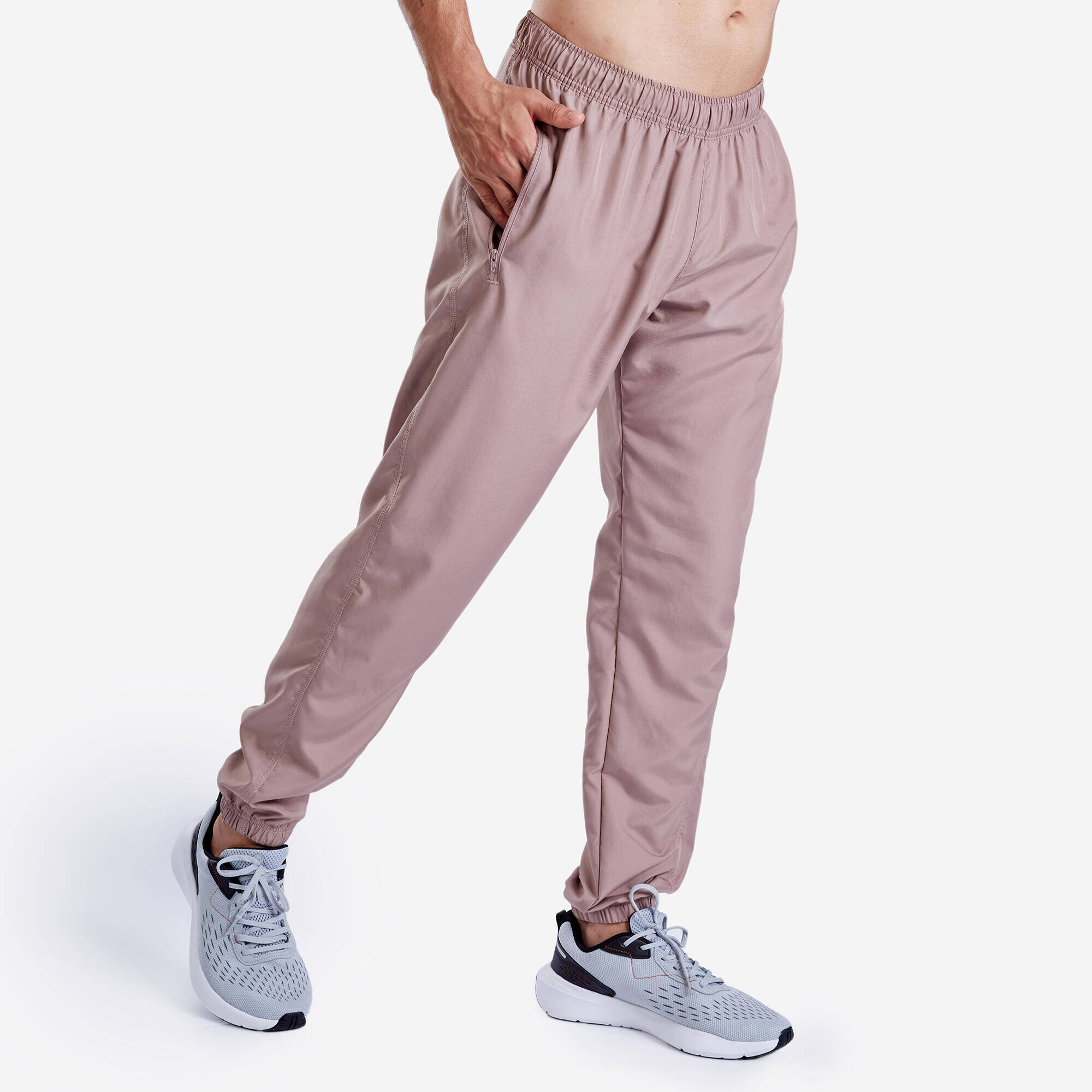 Men Gym Trackpants Slim Fit Jogger Style, Breathable, Quick Dry  - Frozen Brown -  1