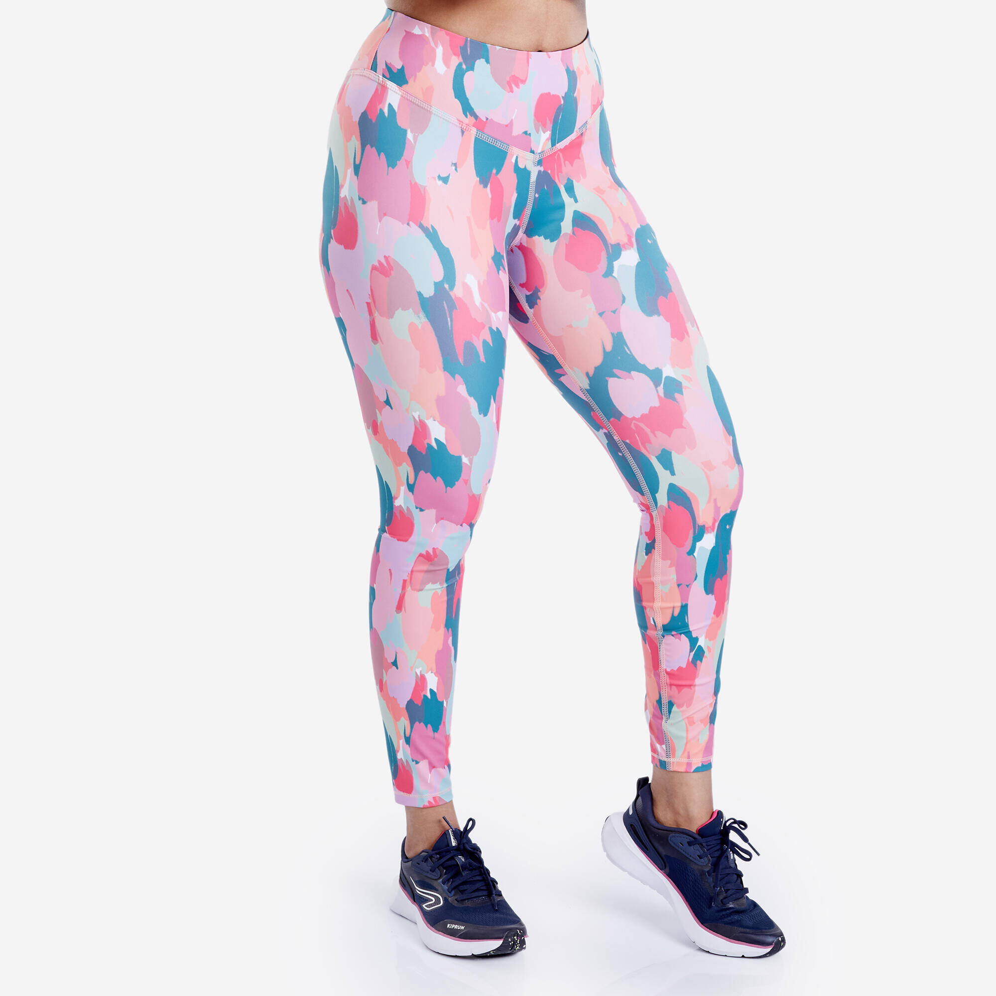 Women's High-Waisted Leggings - Multicoloured