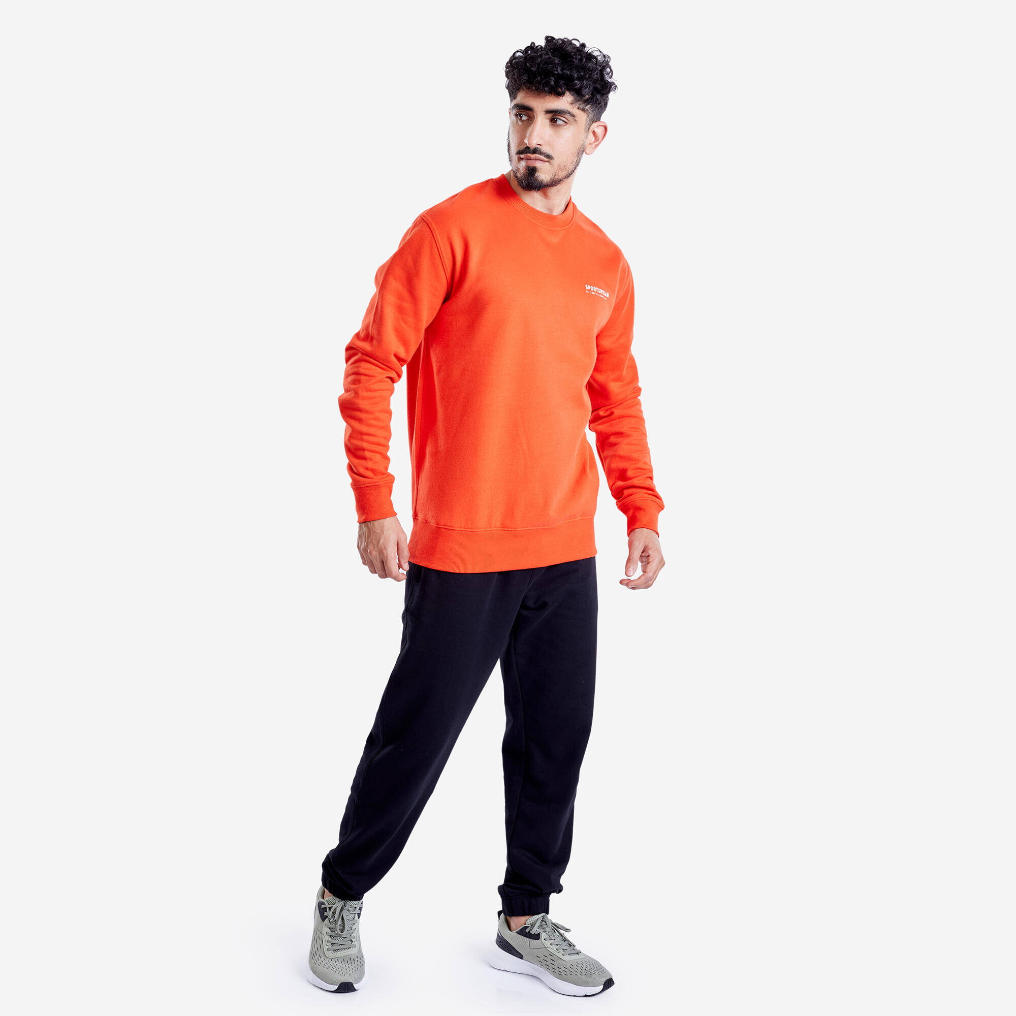 MEN FLEECE SWEATER CREW NECK 500 -  5