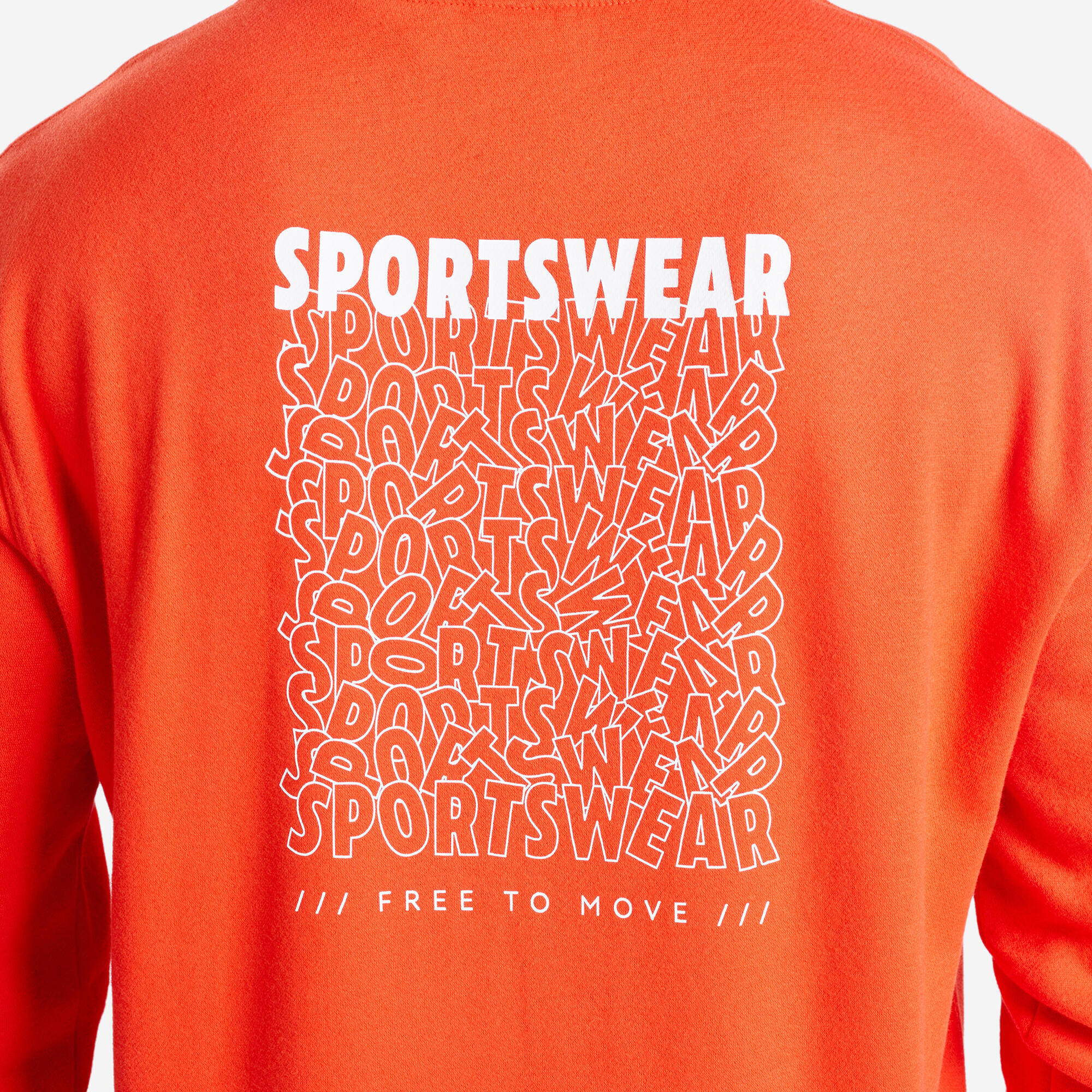 MEN FLEECE SWEATER CREW NECK 500 -  3