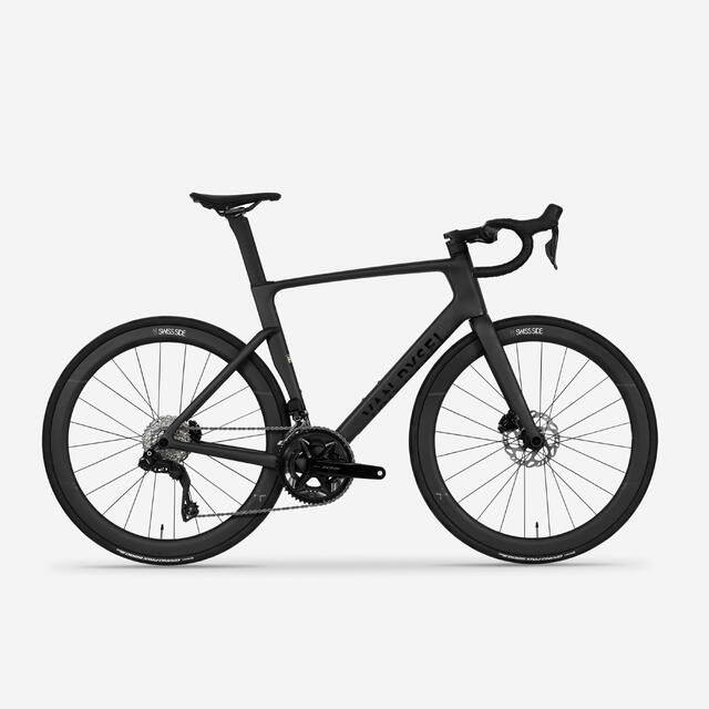 BICICLETA DE RUTA RCR 105 DI2 + SENSOR XCADEY - CUADRO CARBONO BRUTO NEGRA