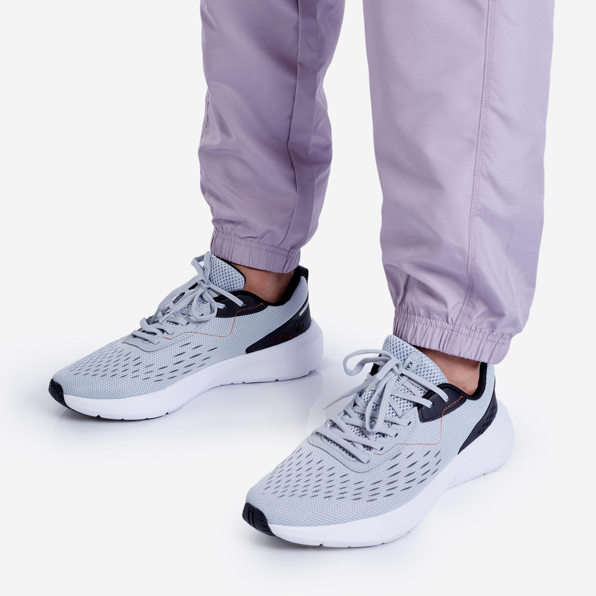 Men Gym Trackpants Slim Fit Jogger Style, Breathable, Quick Dry - Smoked Purple