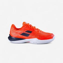 Chaussures de tennis homme multicourt, Babolat Jet Mach 3 strike red