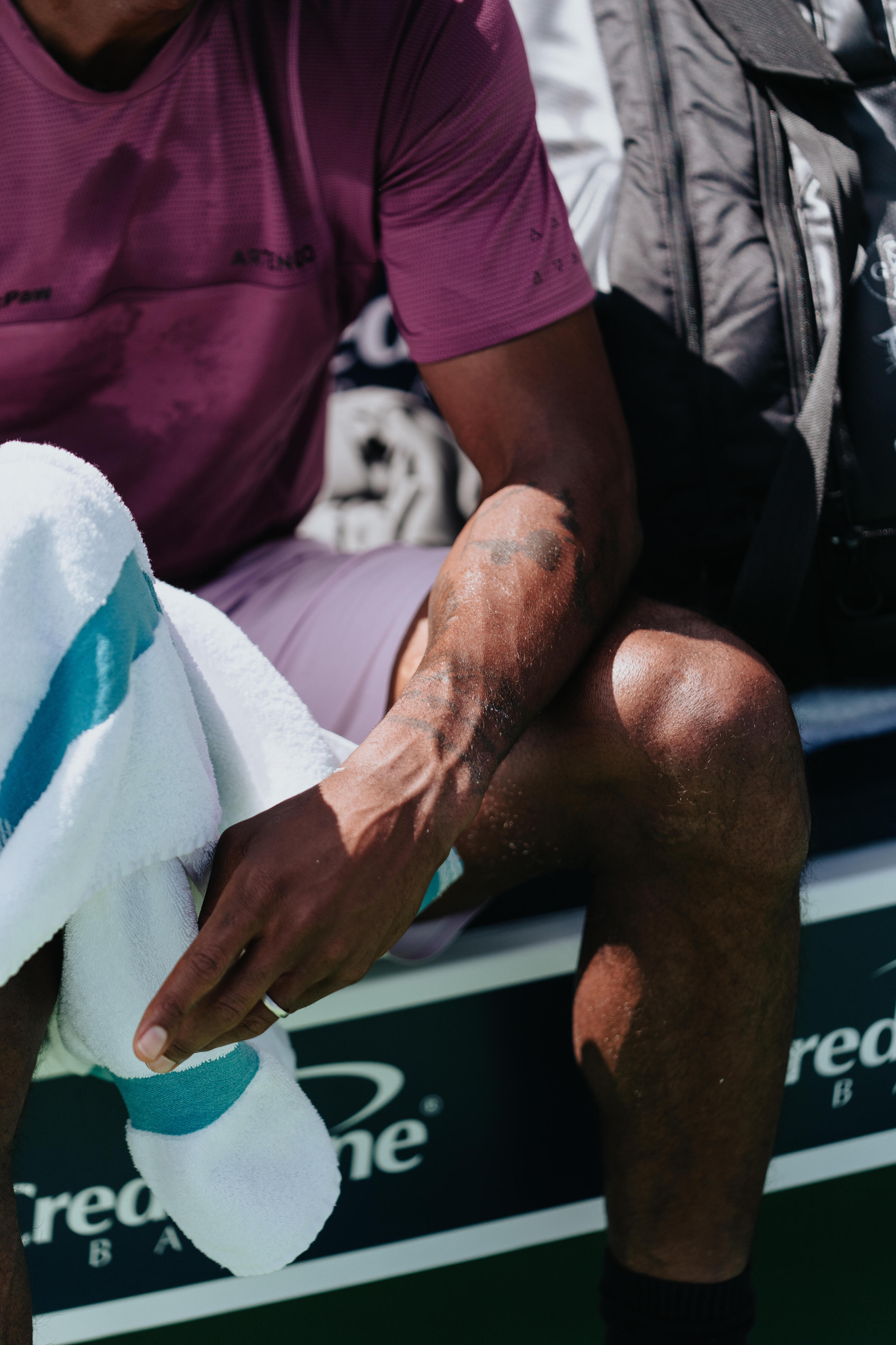 Pantaloncini tennis uomo DRY+ Gaël Monfils lilla 33/42