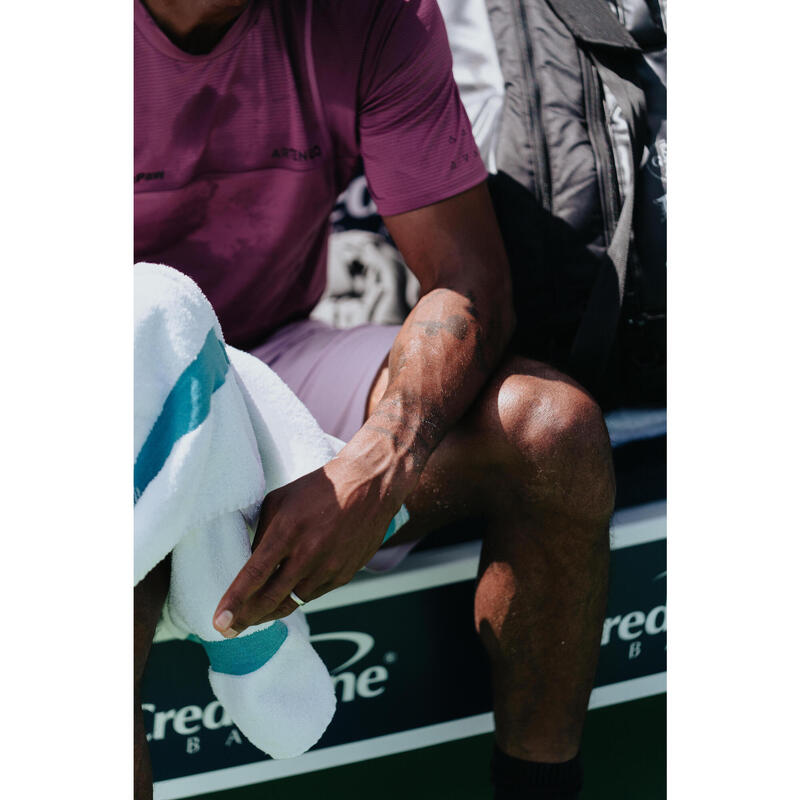 Short de tennis Homme respirant - Artengo Dry+ Violet Gaël Monfils