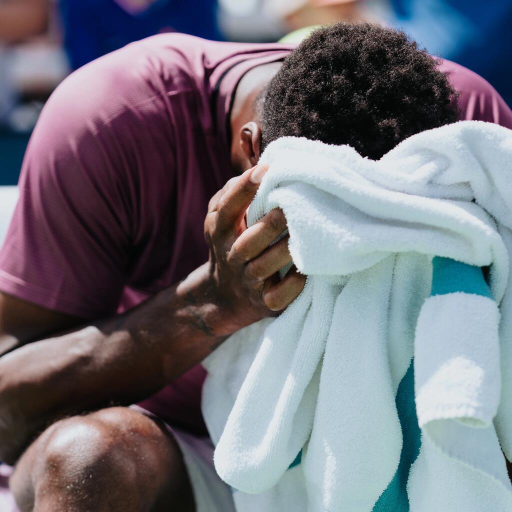 МЪЖКИ ДИШАЩИ ШОРТИ ЗА ТЕНИС DRY+ GAËL MONFILS, ЛИЛАВИ