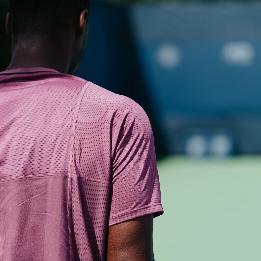 МЪЖКИ ДИШАЩИ ШОРТИ ЗА ТЕНИС DRY+ GAËL MONFILS, ЛИЛАВИ
