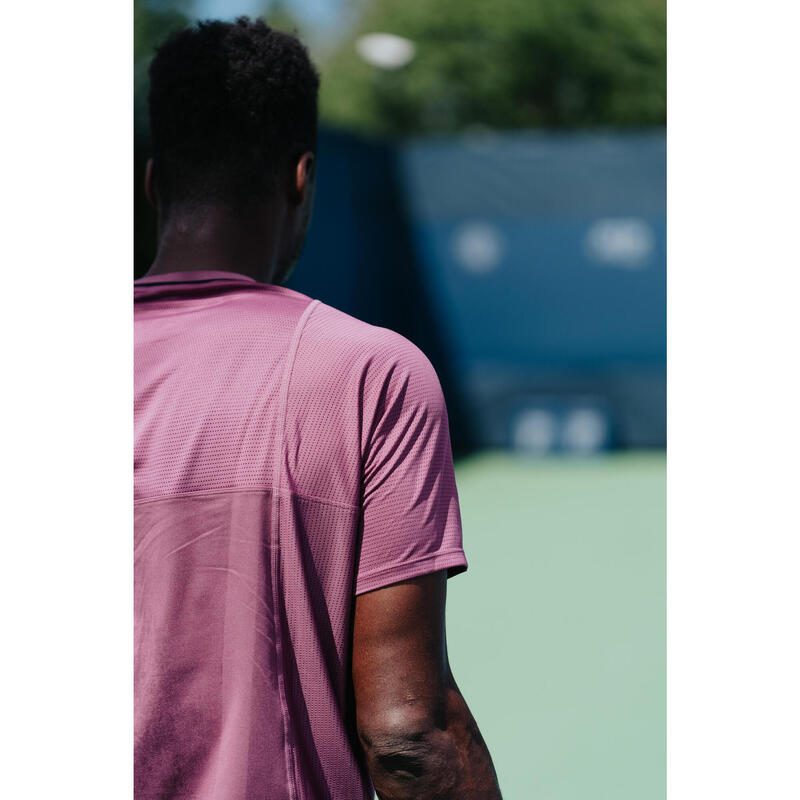 Short de tennis Homme respirant - Artengo Dry+ Violet Gaël Monfils