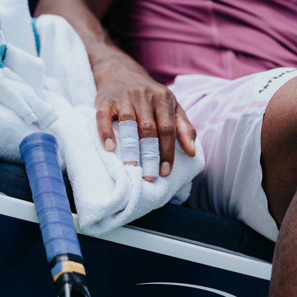 МЪЖКИ ДИШАЩИ ШОРТИ ЗА ТЕНИС DRY+ GAËL MONFILS, ЛИЛАВИ
