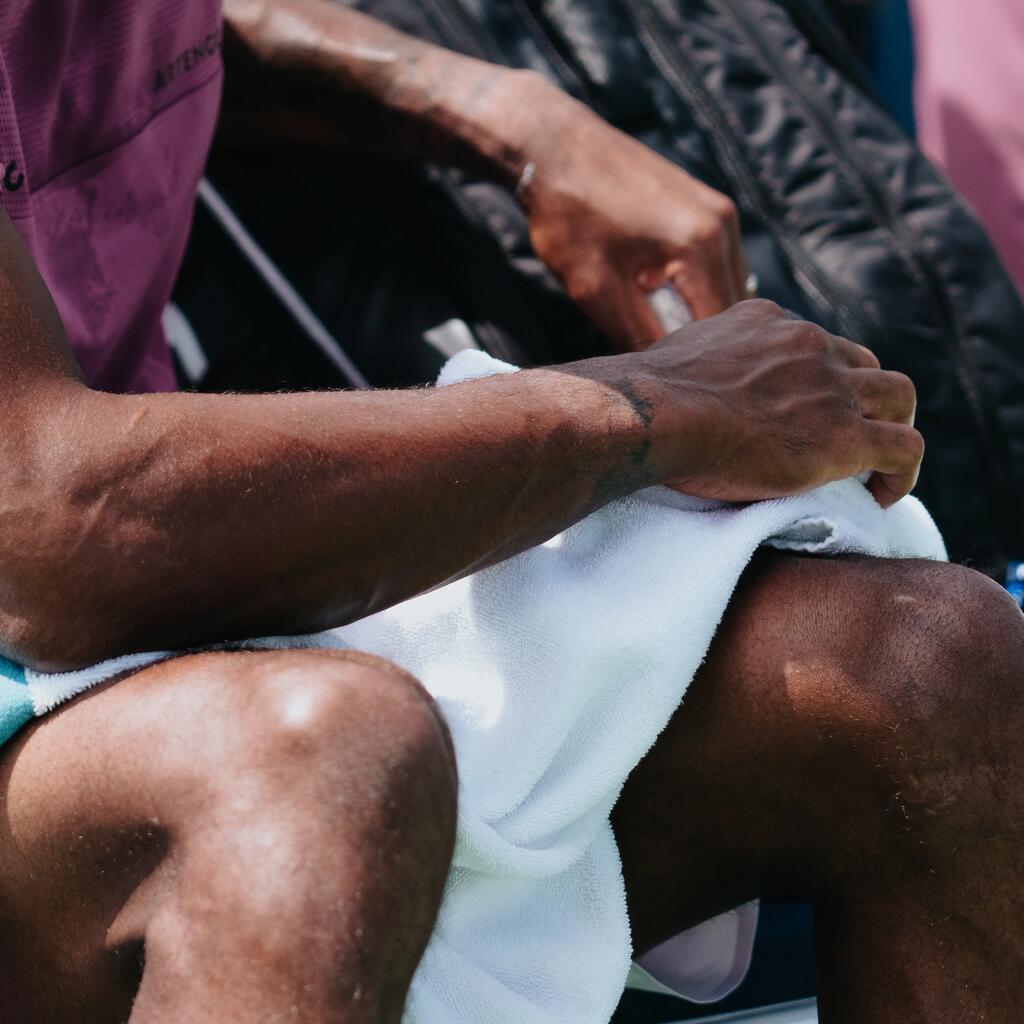 Herren Tennisshorts atmungsaktiv - Artengo Dry+ Violett Gaël Monfils