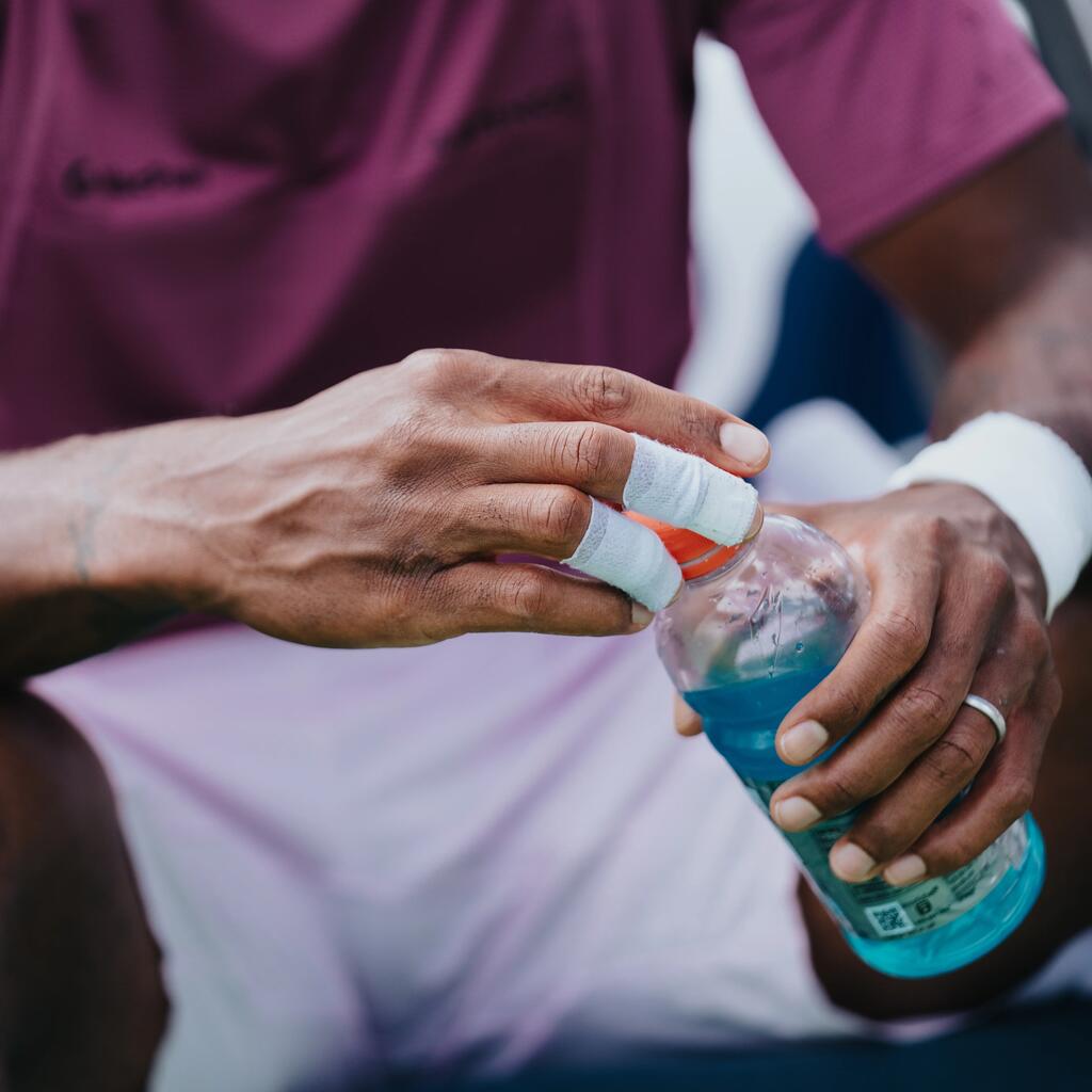 МЪЖКИ ДИШАЩИ ШОРТИ ЗА ТЕНИС DRY+ GAËL MONFILS, ЛИЛАВИ