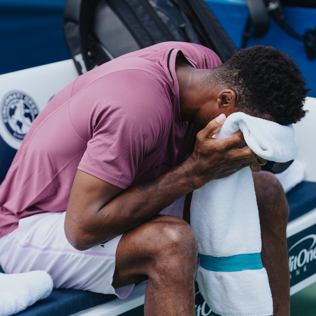 МЪЖКИ ДИШАЩИ ШОРТИ ЗА ТЕНИС DRY+ GAËL MONFILS, ЛИЛАВИ