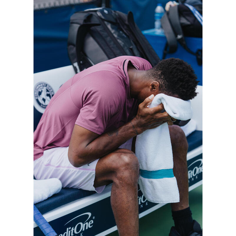 Short de tennis Homme respirant - Artengo Dry+ Violet Gaël Monfils