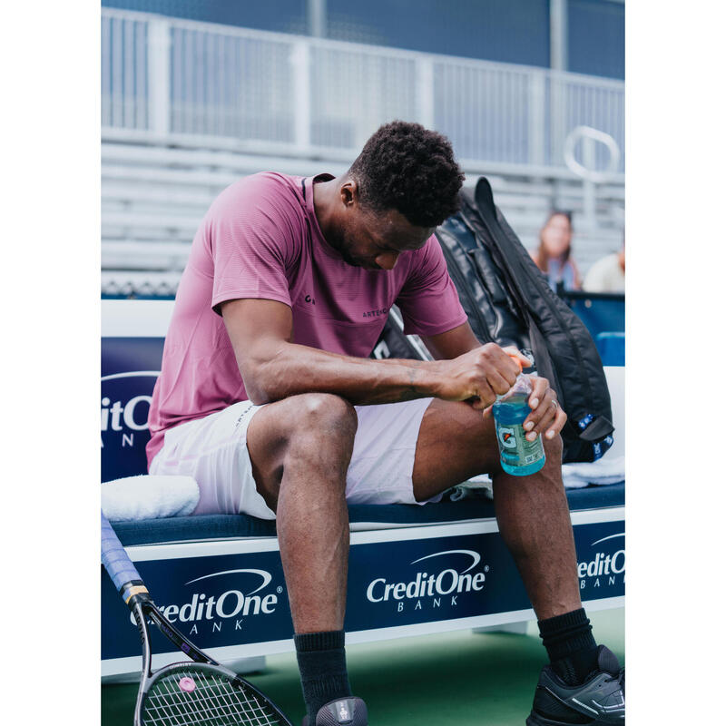 Short de tennis Homme respirant - Artengo Dry+ Violet Gaël Monfils
