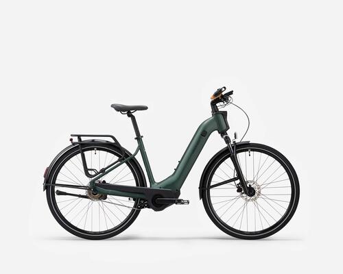 Vélo tout chemin électrique à moteur automatique owuru cadre bas, e-actv 900