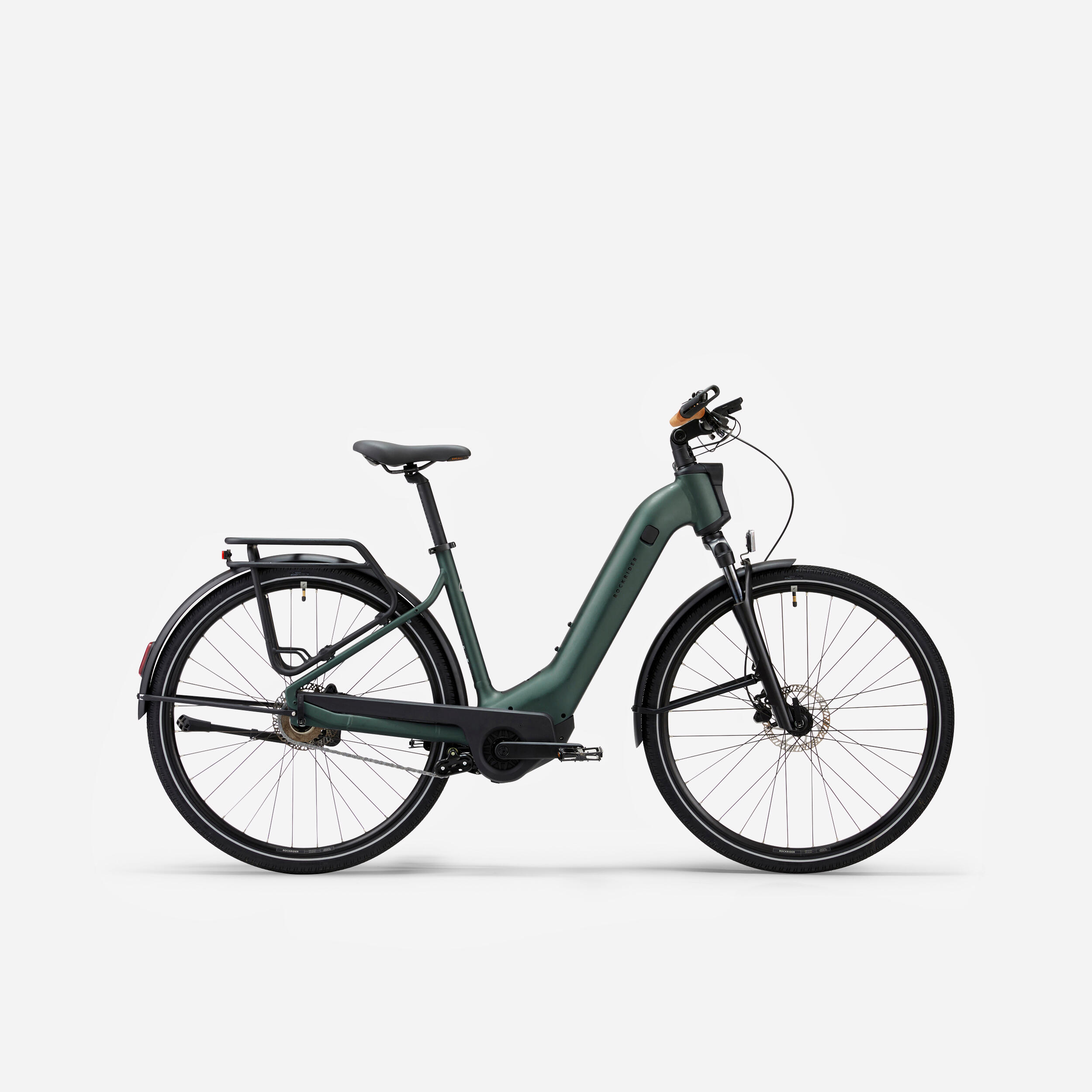 Bicicleta polivalente elétrica motor automático owuru quadro baixo e-activ 900