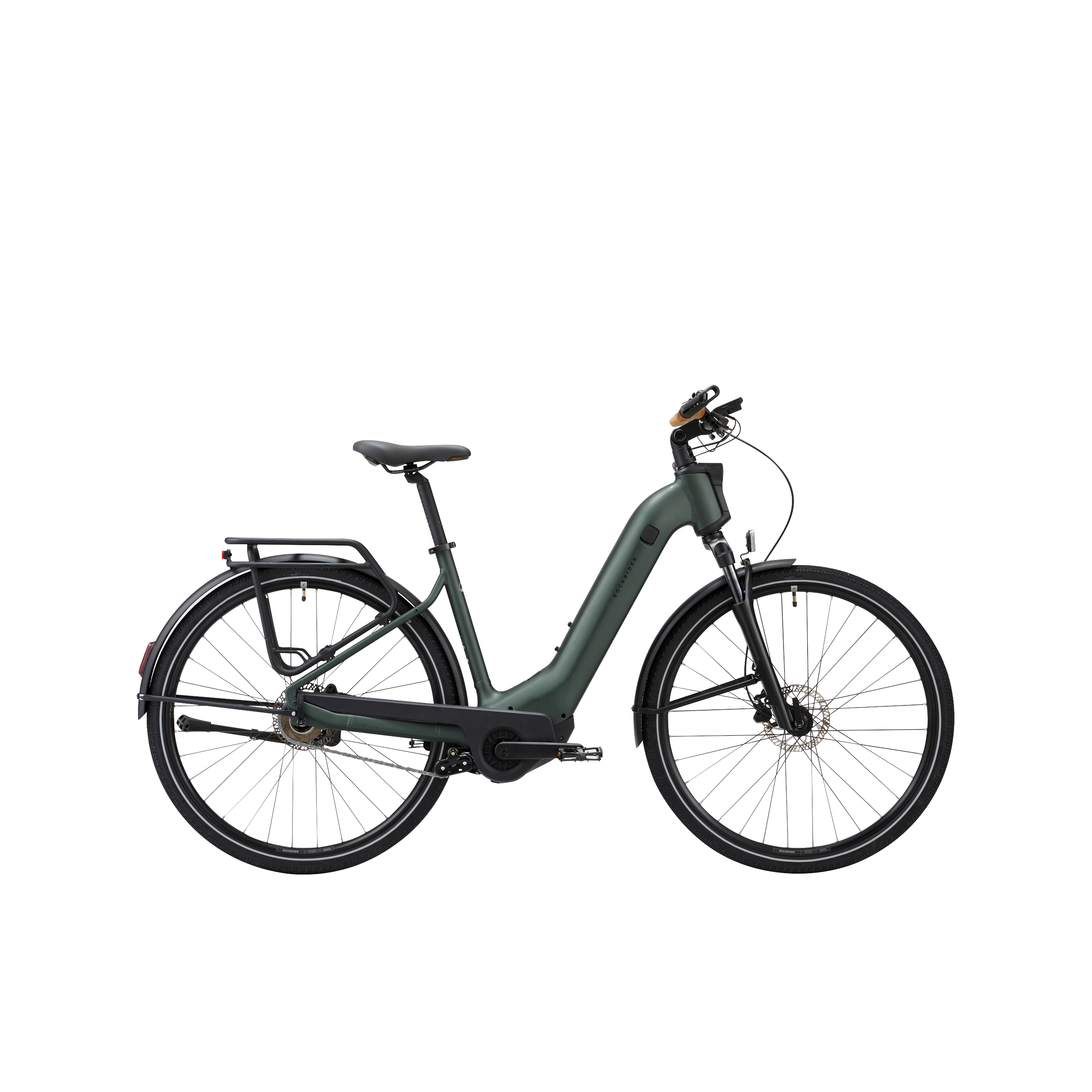 E-Bike SUV Trekkingvelo 28 Zoll E-ACTV 900 LF OWURU Automatikgetriebe grün