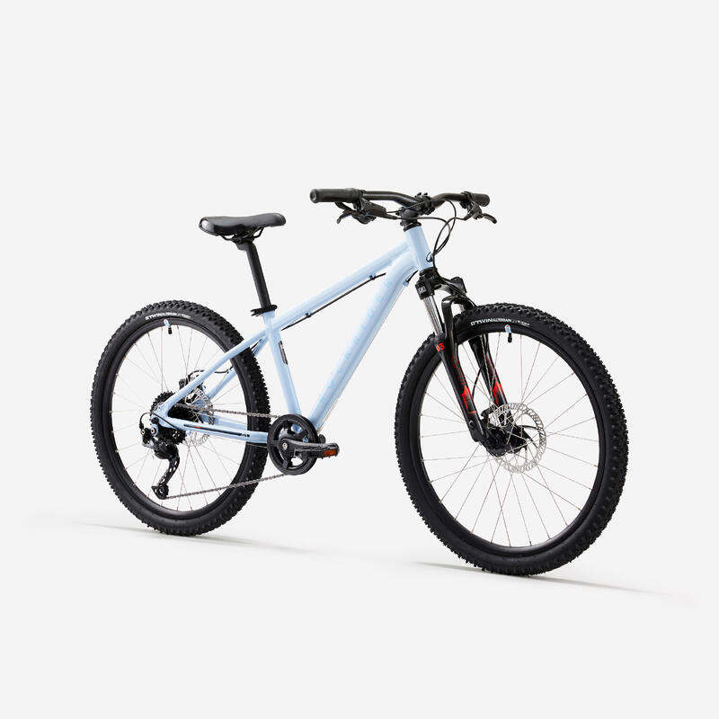 Kinderfahrrad Mountainbike 24 Zoll Rockrider Expl 900 blau 