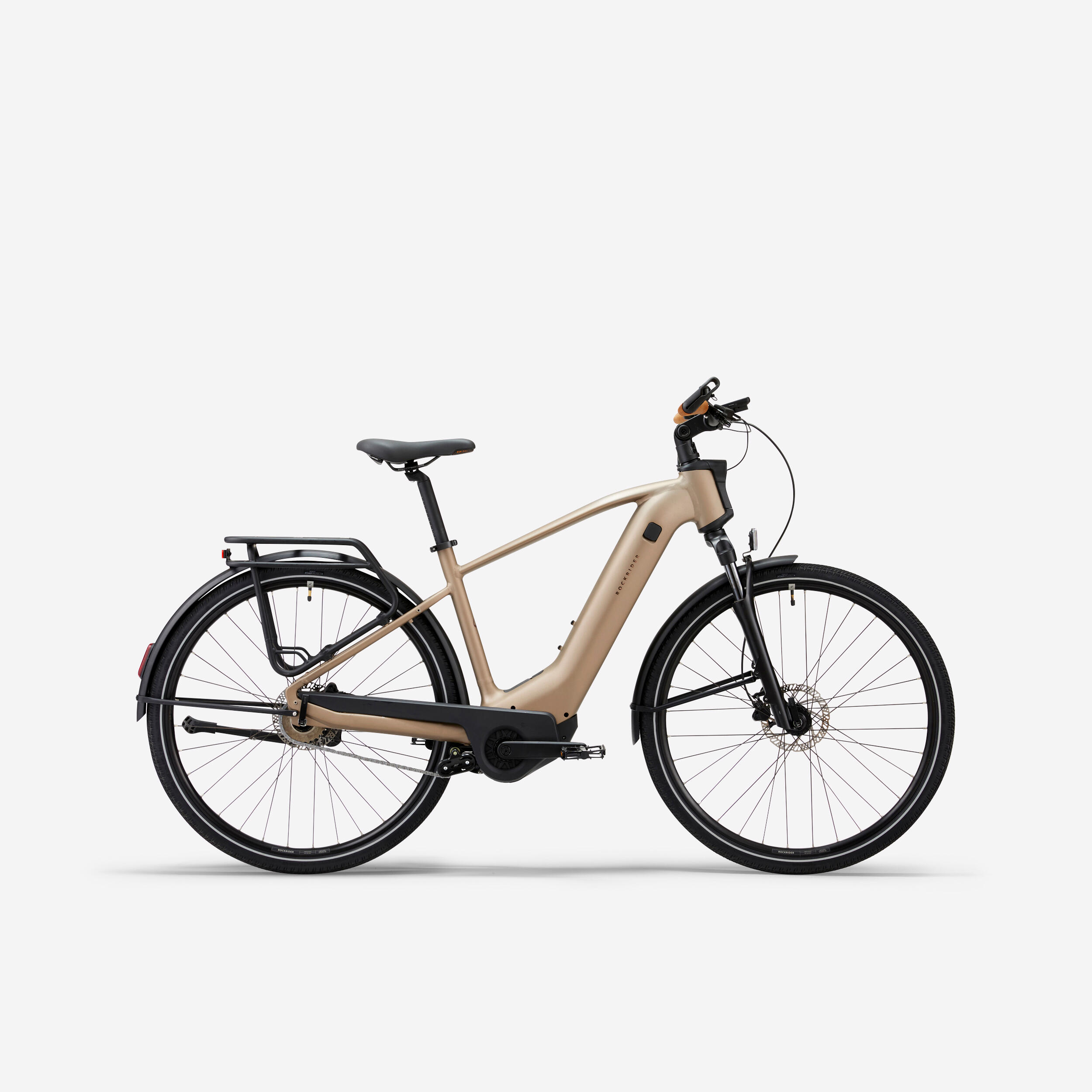 Rockrider E-Bike Trekkingrad 28 Zoll E-ACTV 900 Automatikgetriebe hoher Einstieg