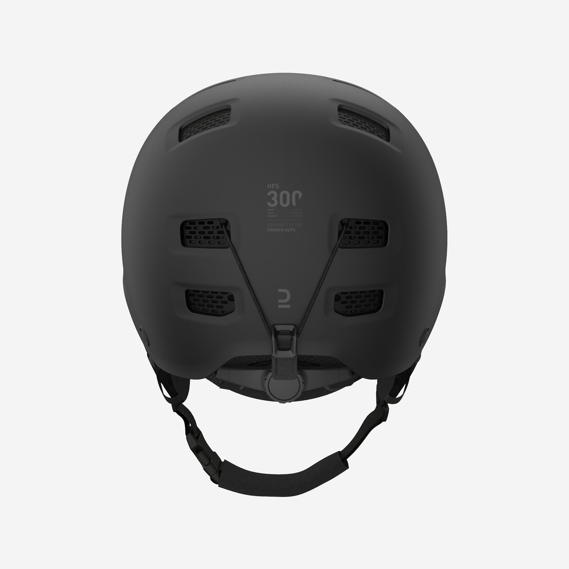 Casco da sci e snowboard per adulti e bambini - H-FS 300 nero