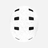 Adult/juniors ski and snowboard helmet - H-FS 300 - spotted white