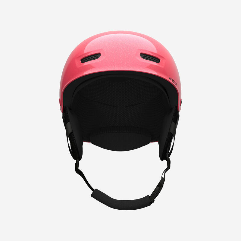 Skihelm Snowboardhelm Erwachsene/Kinder - H-FS 300 rosa/Glitzer