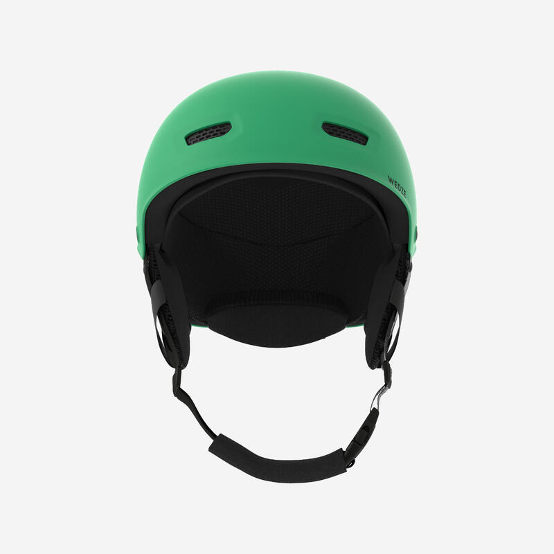 Skihelm snowboardhelm volwassenen en kinderen H-FS 300 groen