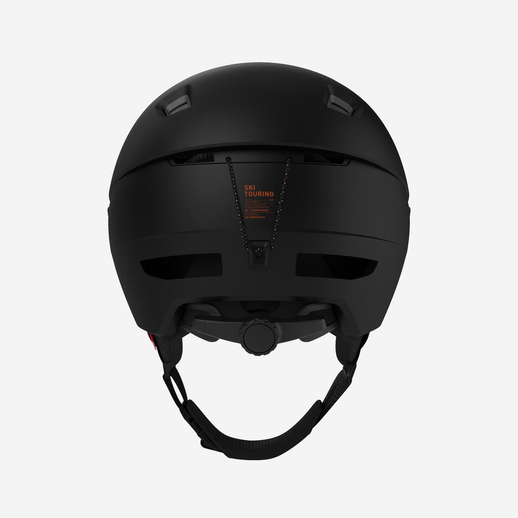 WILDER DOUBLE-STANDARD BLACK CROSS-COUNTRY SKIING HELMET