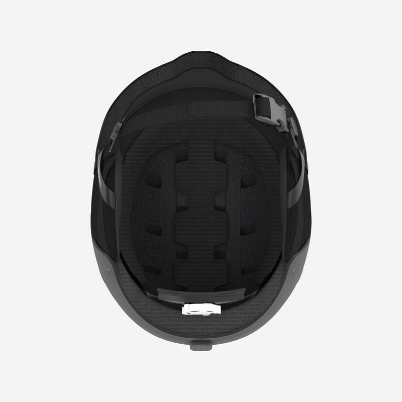 Casque de ski avec visière adulte, PST 150 noir