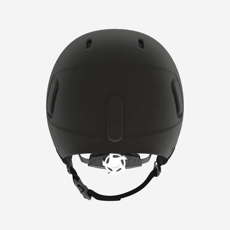 Casque de ski avec visière adulte, PST 150 noir