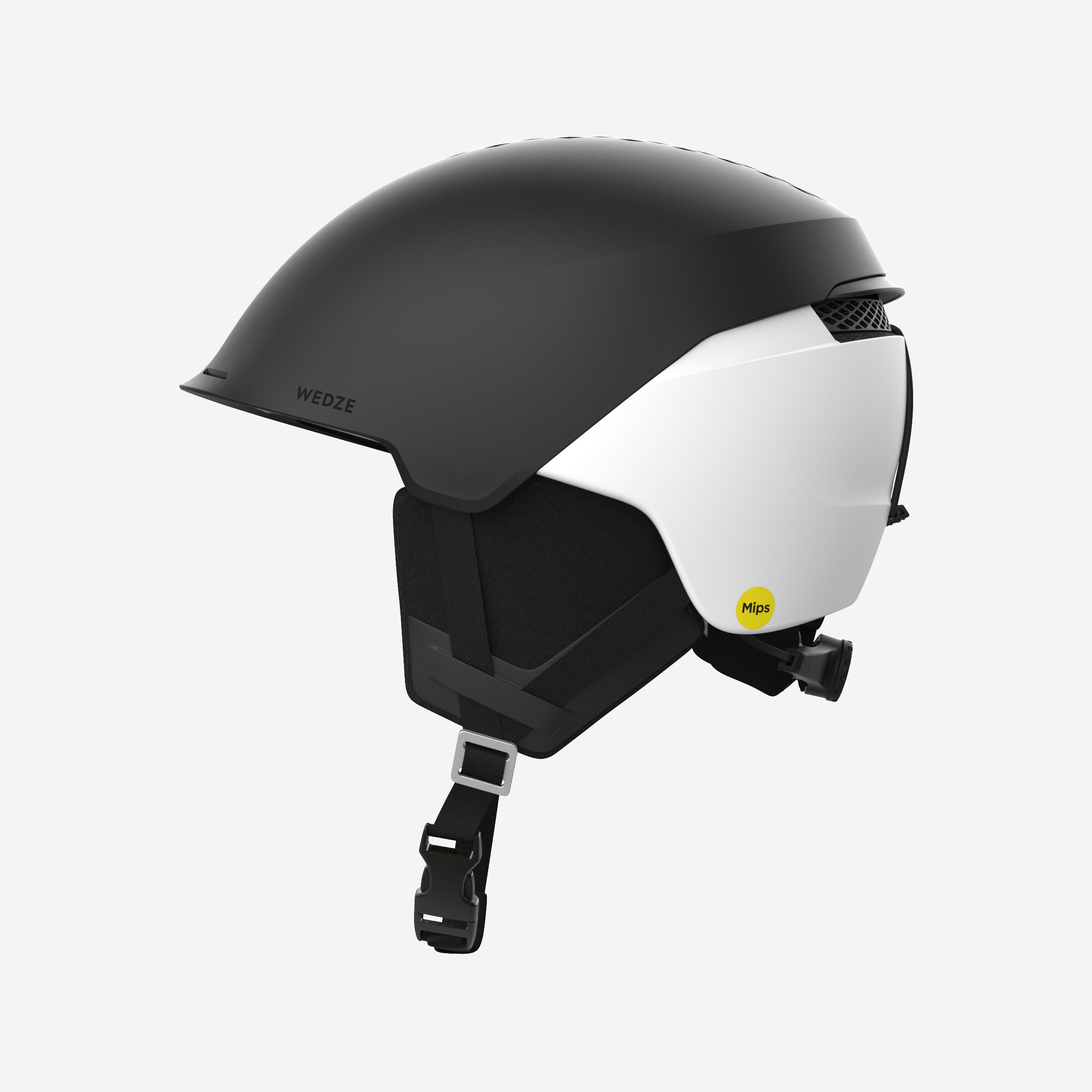 WEDZE Lyžiarska prilba FR 900 Mips na freeride čierno-biela M (55-59 cm) · záber 4