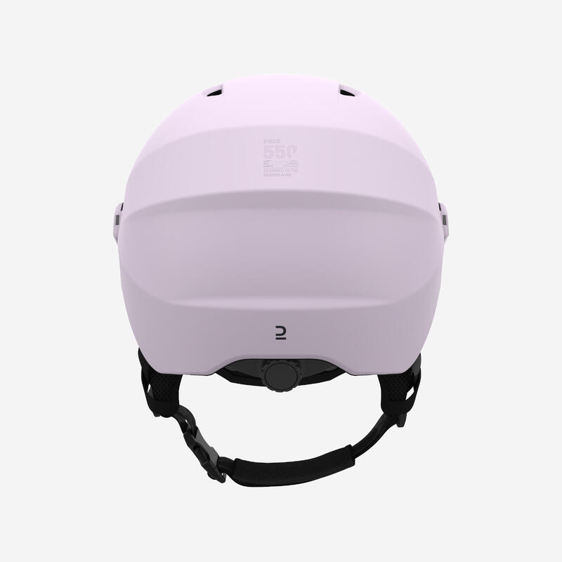 Casque de ski avec visière adulte - PST 550 lilas