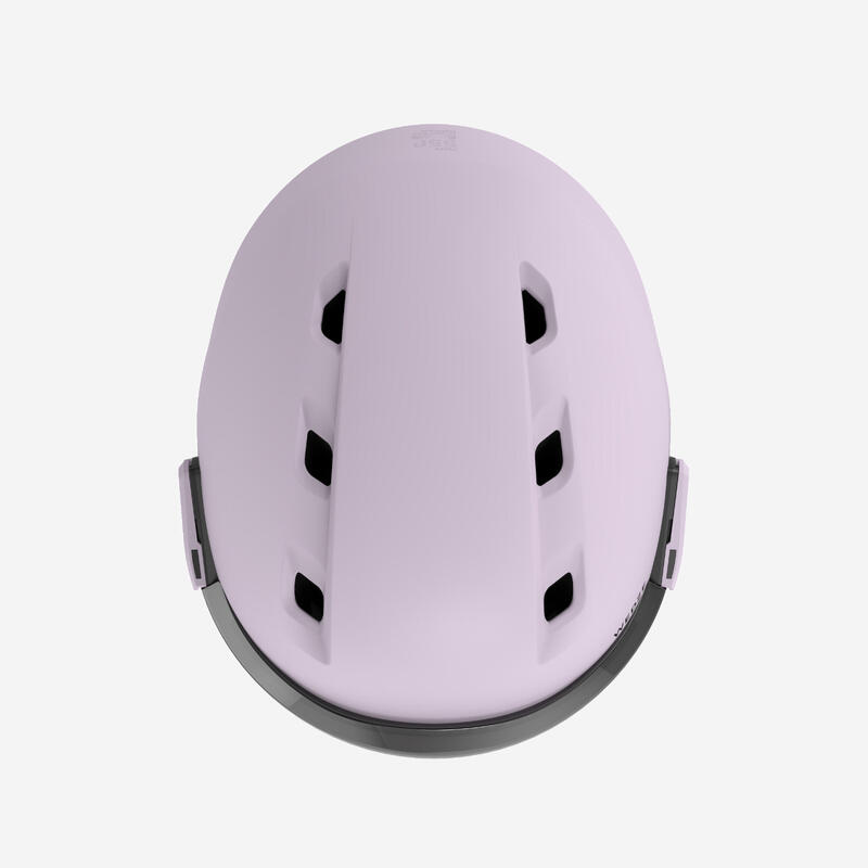 Casque de ski avec visière adulte - PST 550 lilas