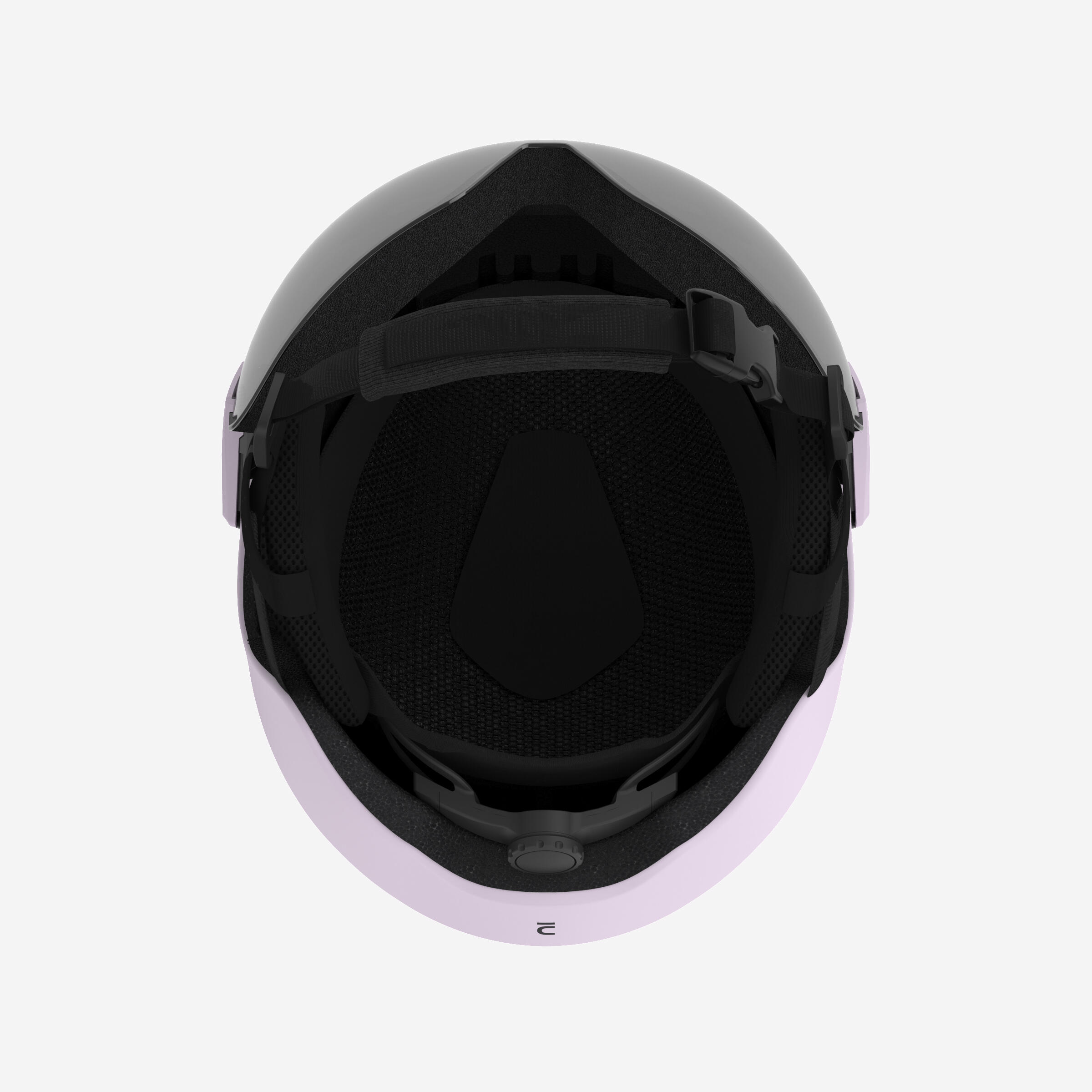 Skihelm met vizier voor volwassenen PST 550 paars 6/8