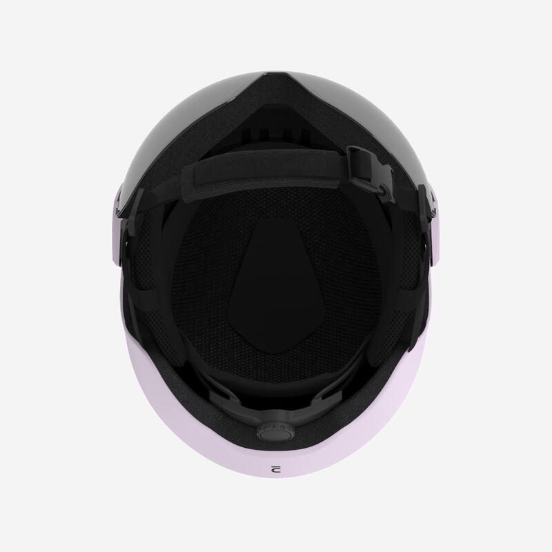 Casque de ski avec visière adulte - PST 550 lilas