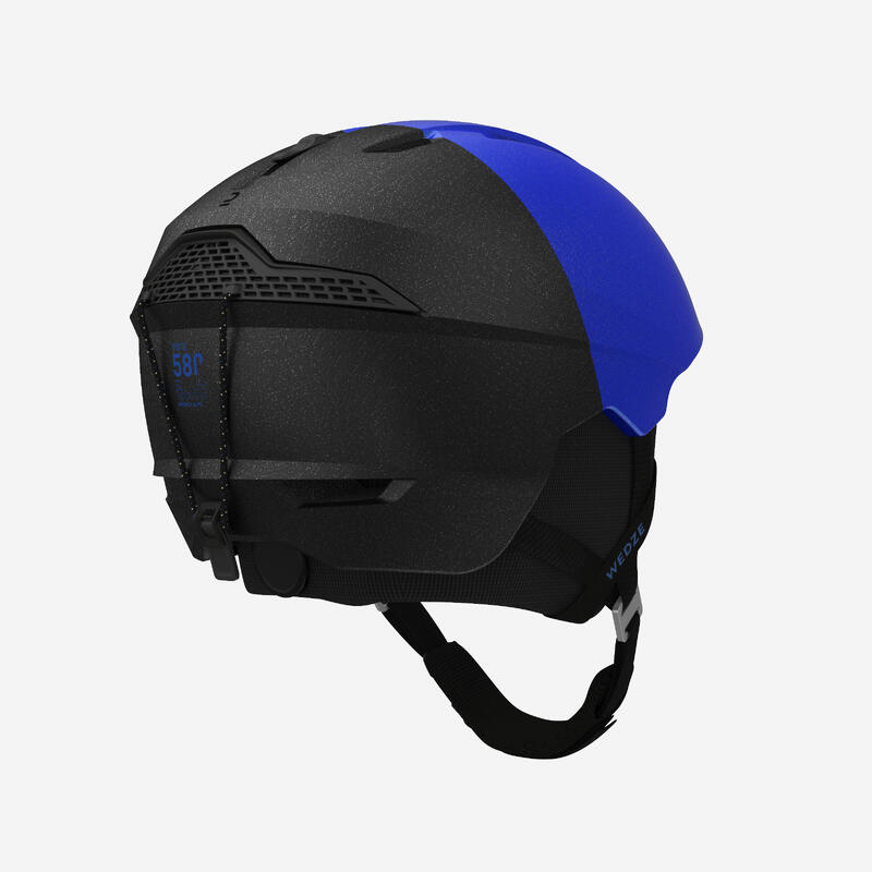 Casque de ski adulte - PST 580 noir et bleu