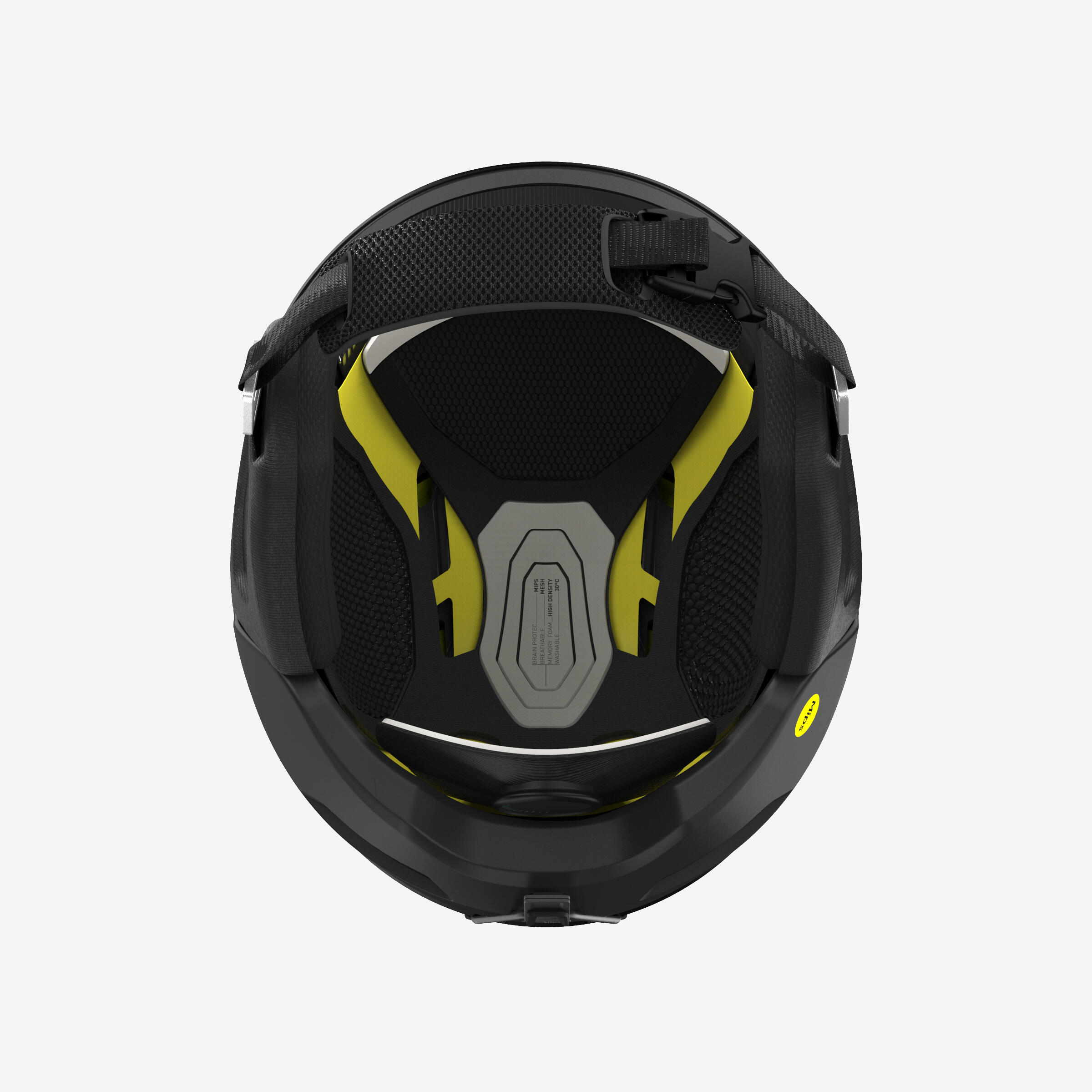 Ski Helmet with MIPS System - PST 900 graphite black - WEDZE