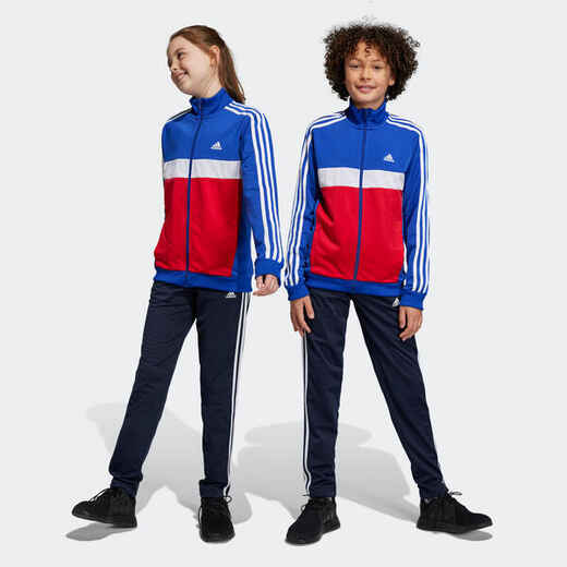 
      Kids' Sports Colourblock Tracksuit - Blue/Red
  