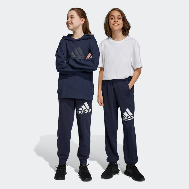 Pantalon jogging adidas enfant bleu