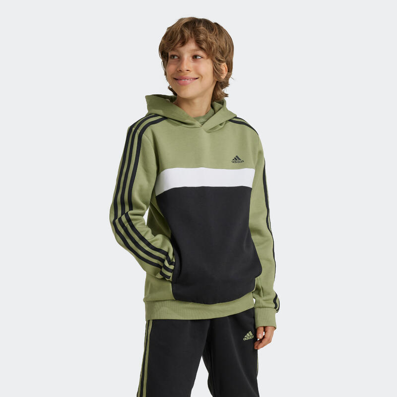 Kinderhoodie groen/zwart