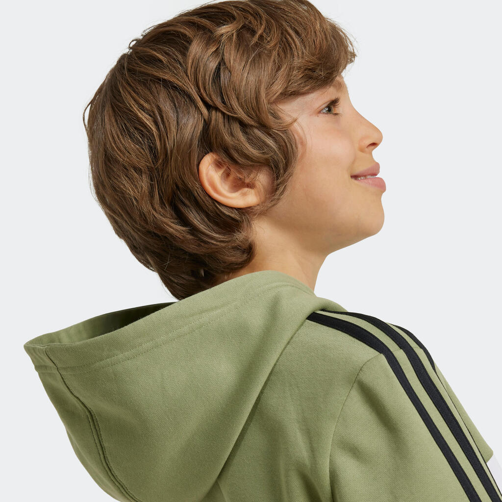 Kids' Hoodie - Green/Black