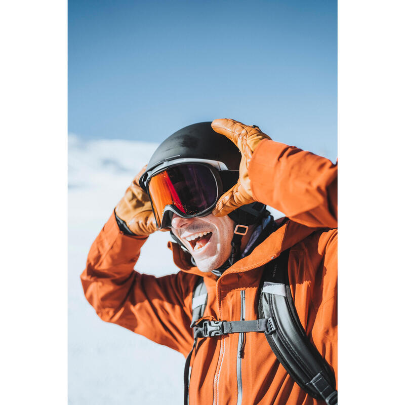 Cască Schi freeride FR 900 Mips Negru-Alb Adulți