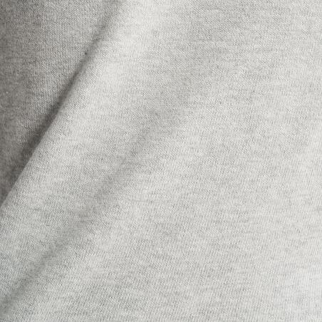 Пуловер жіночий MW100 для гольфу з V-подібним вирізом сірий