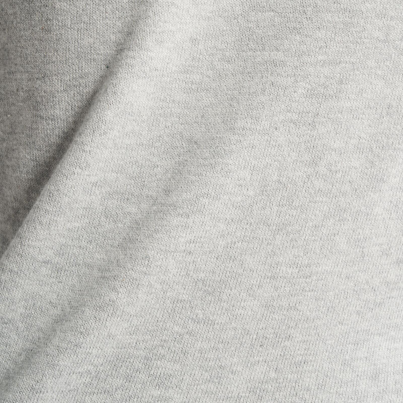 Pulover golf 100% bumbac guler V MW100 Gri Bărbați