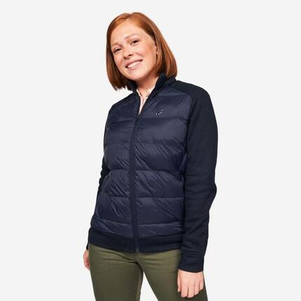 Doudoune Hybride de golf Femme, CW900 Violet & bleu