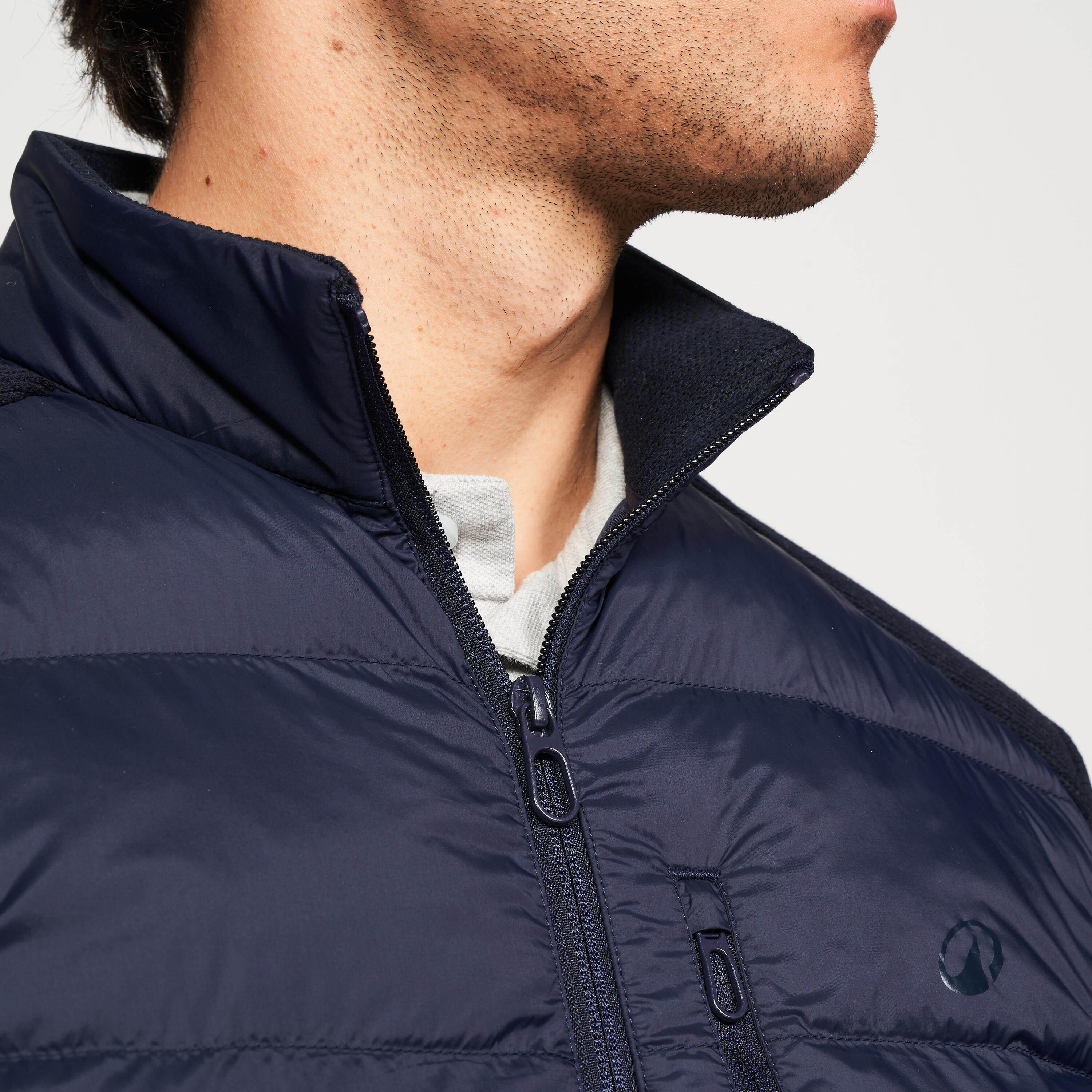 Hybride jas voor golf heren CW900 marineblauw 3/7