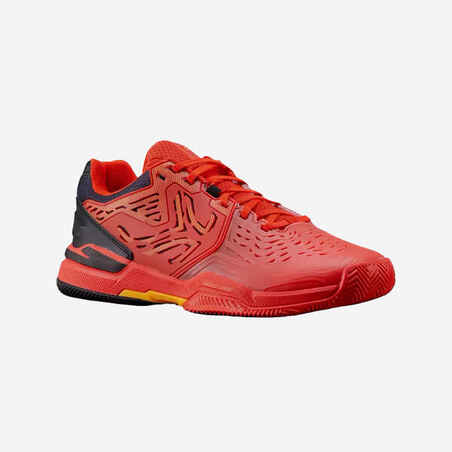 Men's Clay Court Tennis Shoes TS560 - Orange